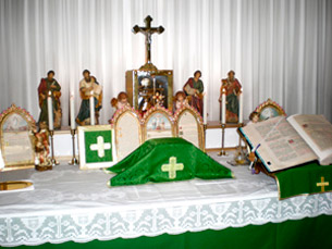 Heilige Tridentinische Opfermesse in der Hauskapelle